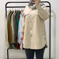 شومیز بغل دکمه سونا