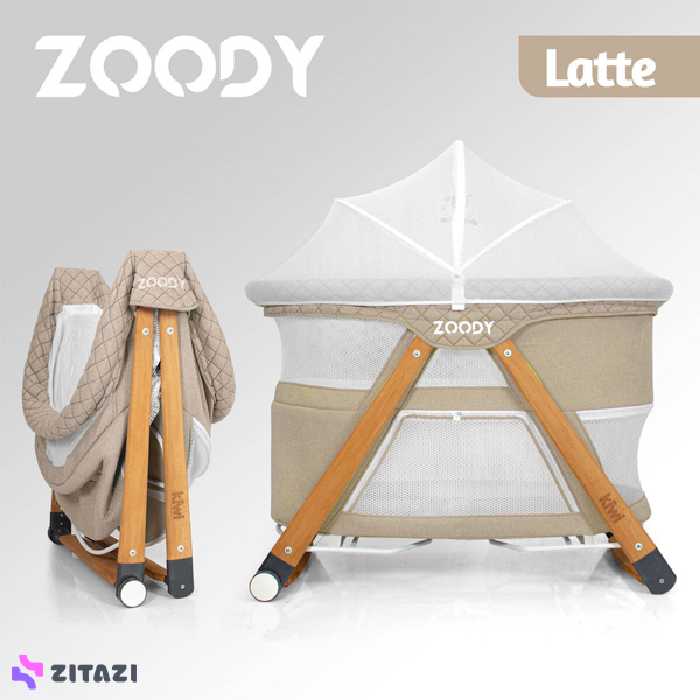 گهواره تاشو کیوی مدل Kiwi Zoody