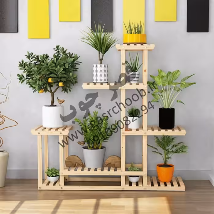 استند گل کد 10 قصرچوب ( چوب ایرانی)