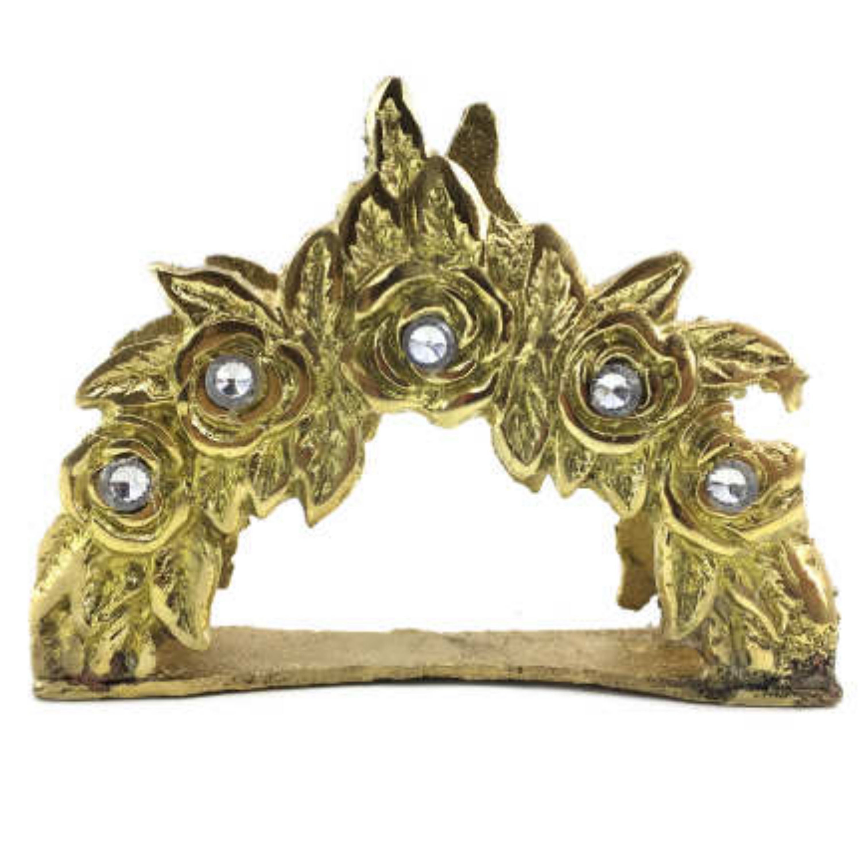 جادستمالی برنز طرح گل