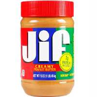 کره بادام زمینی جیف (454) گرمی بدون گلوتن 