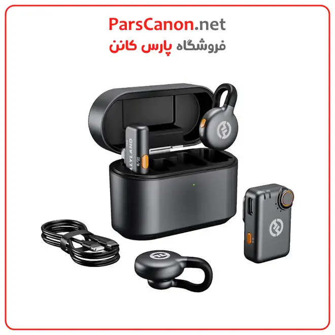 میکروفون هالی لند مدل Hollyland LARK M2S Combo 2-Person Wireless Microphone