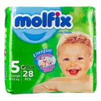 پوشک بچه مولفیکس سایز 5 