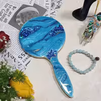 آینه دستی ام دی اف و رزین