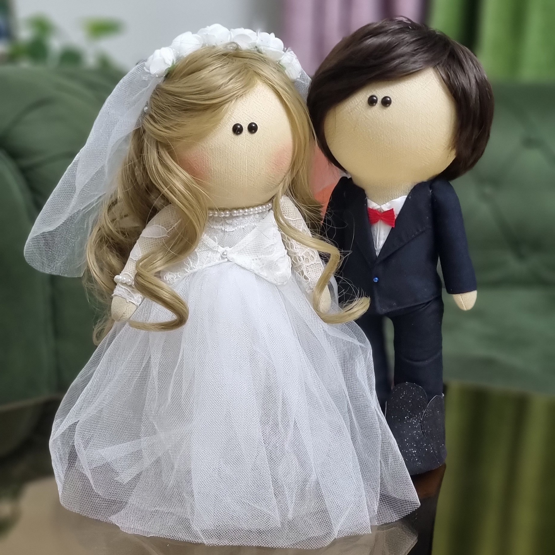 عروسک روسی عروس و داماد 30 سانتی