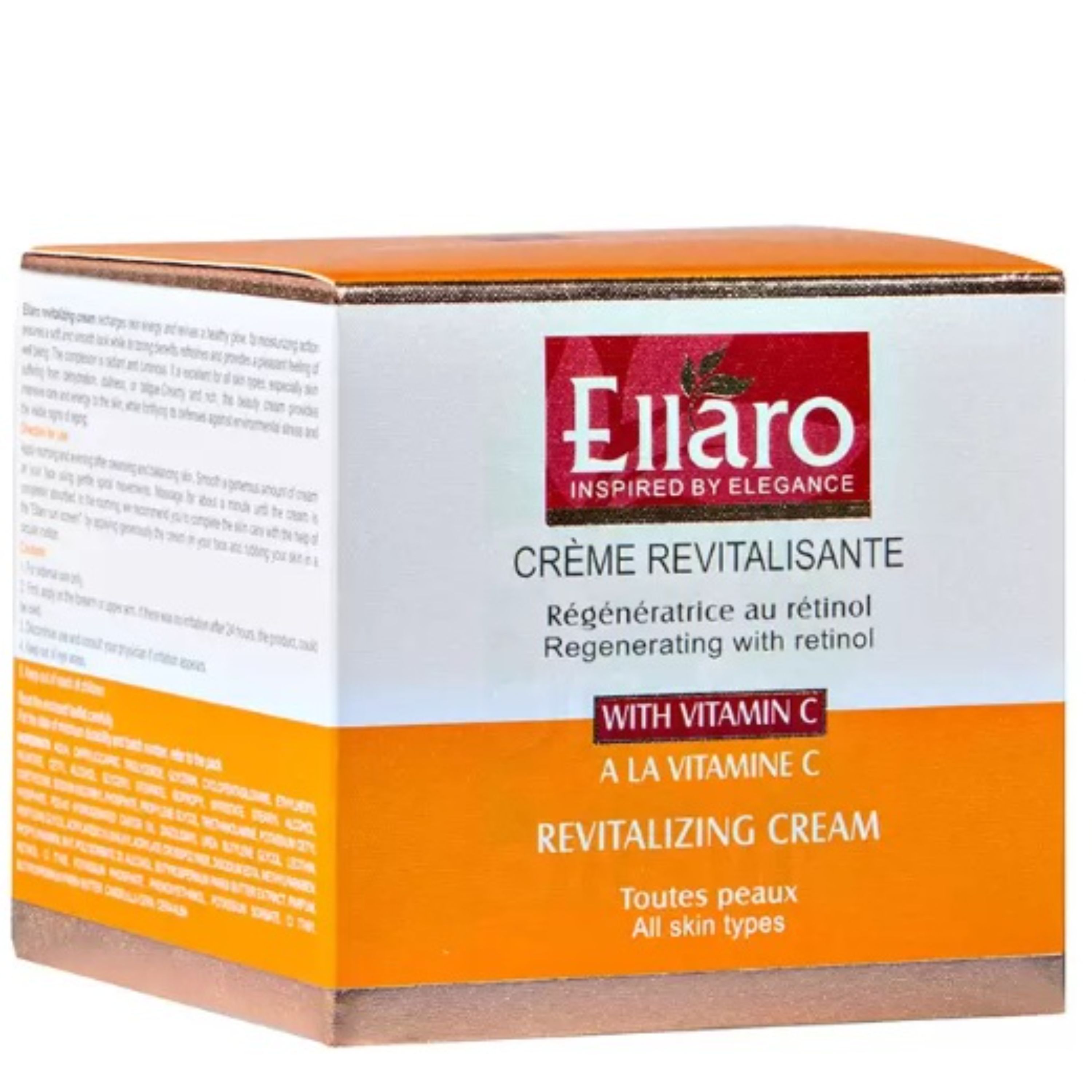 الارو کرم شاداب کننده و احیا کننده الارو حاوی ویتامین C حجم 50 میل