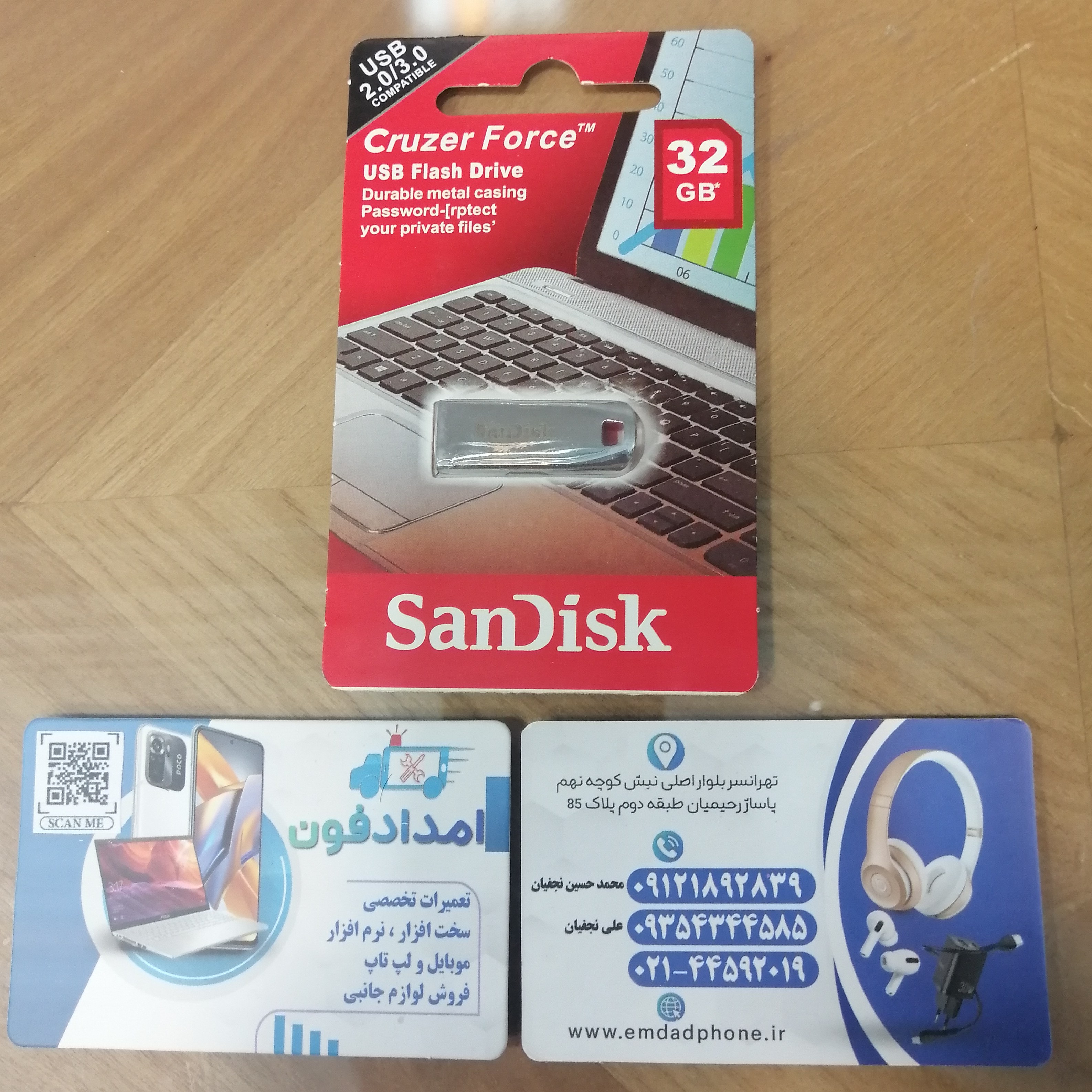 فلش مموری SanDisk 32Gb Usb3 های کپی 