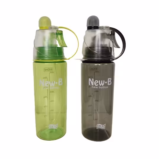 قمقمه اسپری دار رنگ سبز