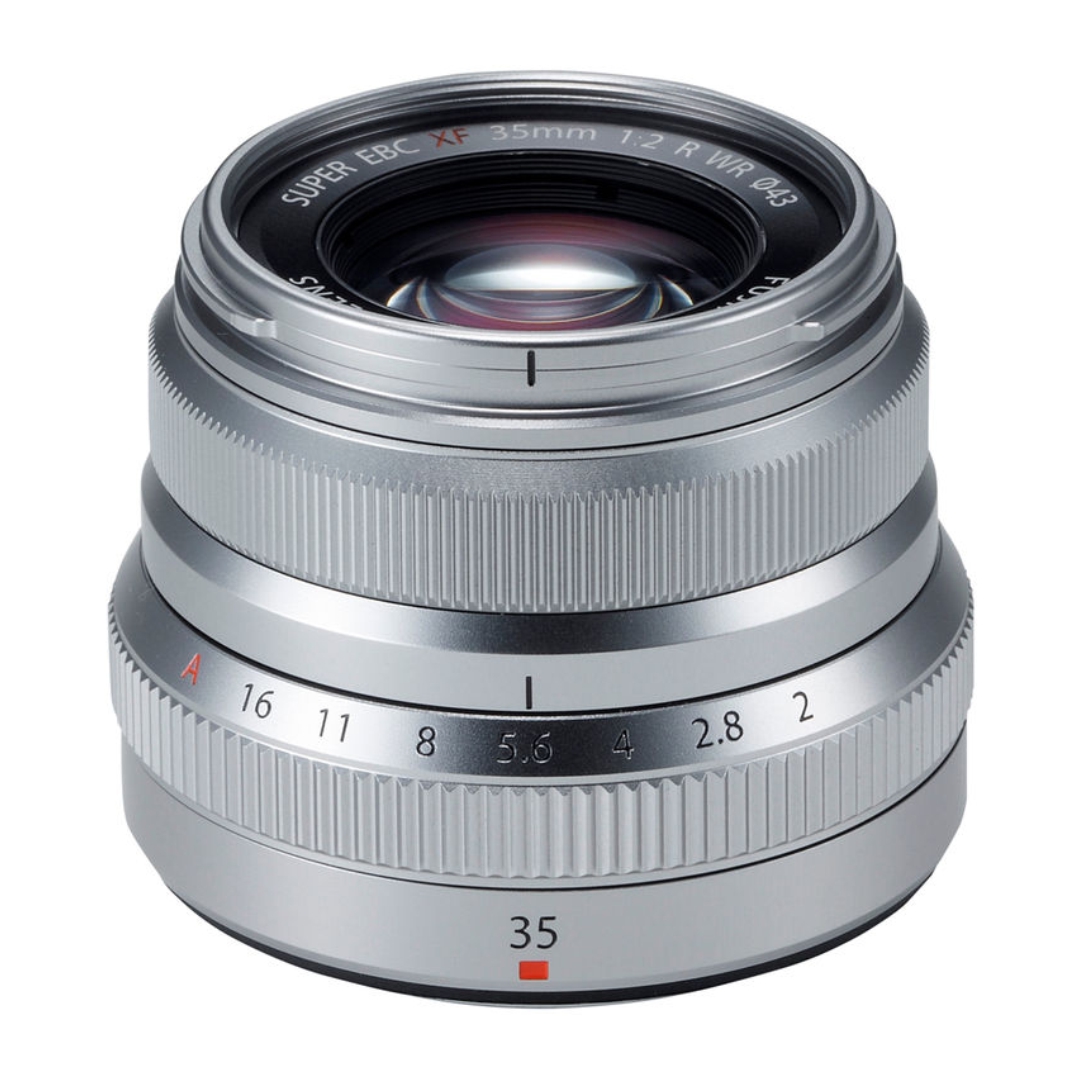لنز فوجی فیلم FUJIFILM XF 35mm f/2 R WR Lens (Silver)