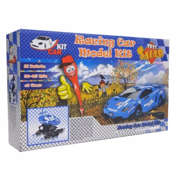 ساختنی ماشین لامبورگینی آبی کارکیت سالار تویز «اسباب بازی لگو فکری پسرانه»