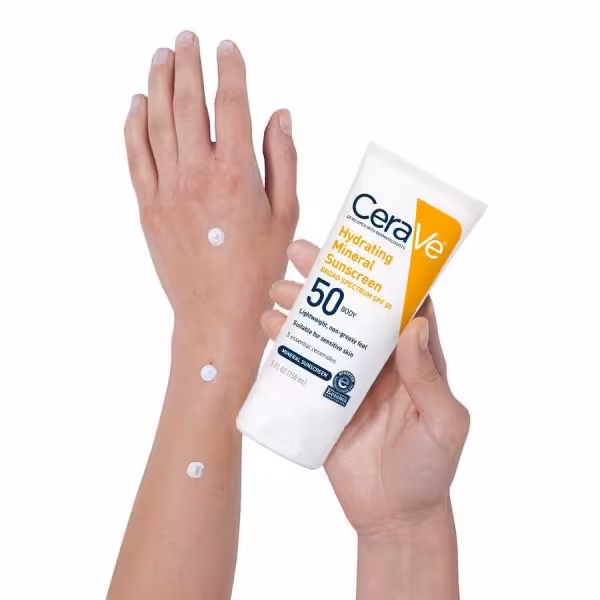 کرم ضد آفتاب آبرسان سراوی Cerave Hydrating Sunscreen Broad Spectrum SPF50 75ml