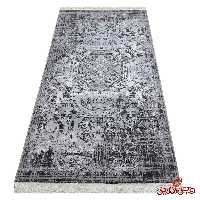 کناره فرش ماشینی وینتیج شاهکار شفق تبریز کد 9218