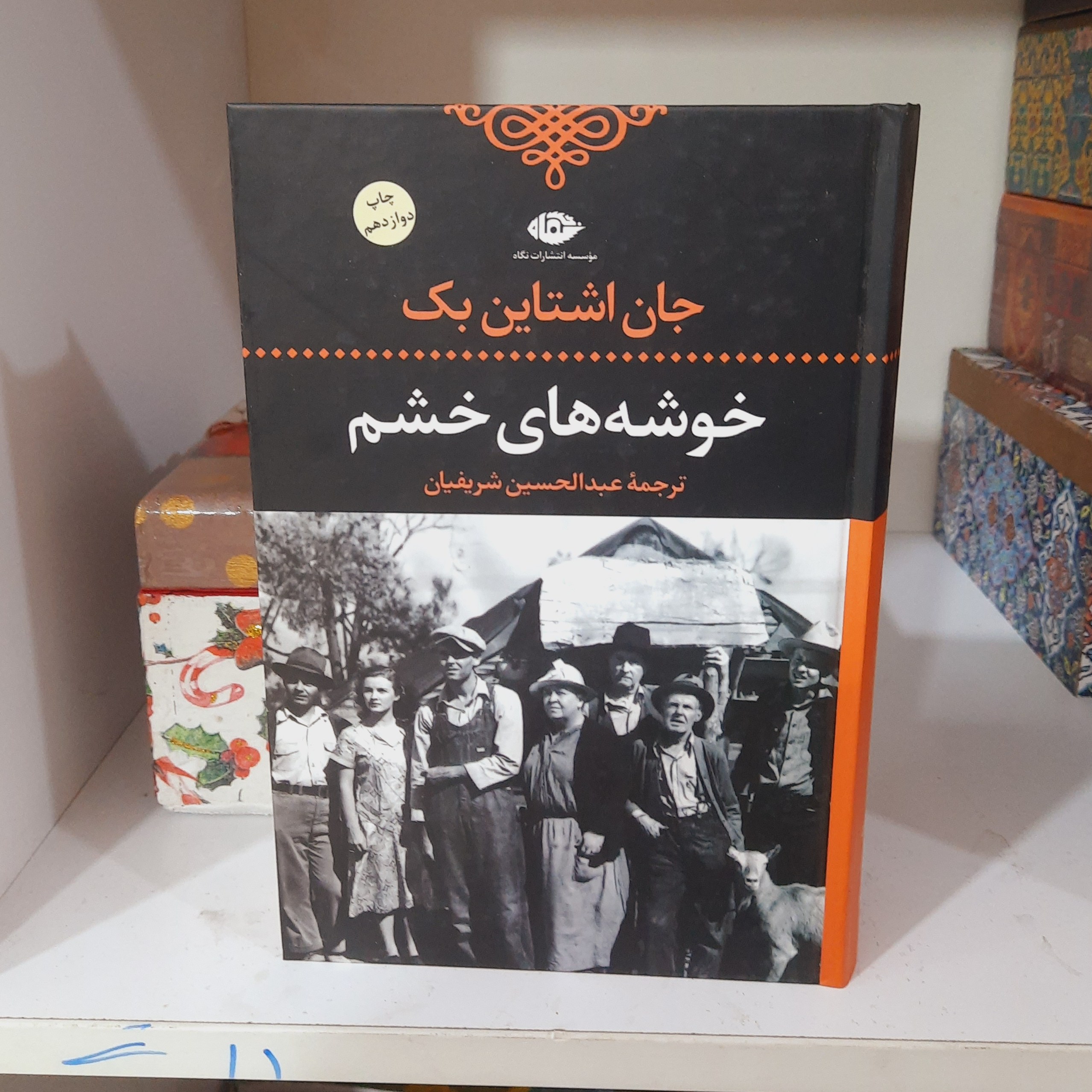 کتاب خوشه های خشم