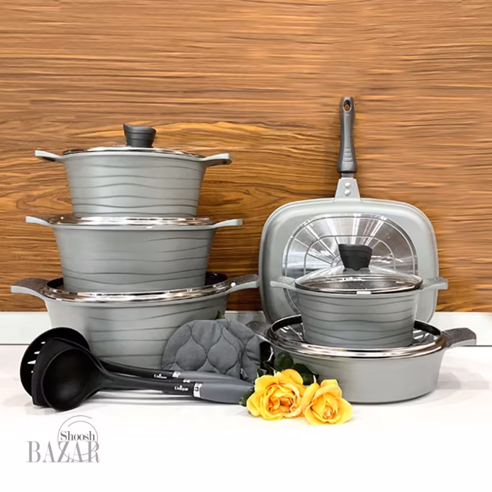 سرویس قابلمه 15 پارچه فیلی لاین یونیک کد 7612