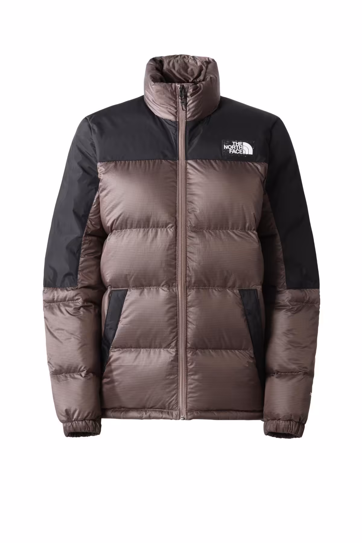 کاپشن چند رنگ زنانه کت دیابلو Recycled Down قهوه ای مشکی The North Face