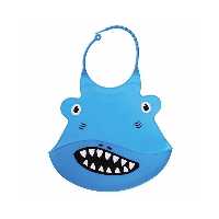 پیشبند سیلیکونی سه بعدی نابی NUBY طرح کوسه