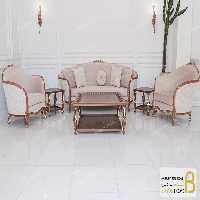 ست مبلمان نئوکلاسیک 8 نفره لورنزو و کاناپه چستر جورجیا