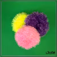 اسکاج رنگی بافته شده با کاموای یموش