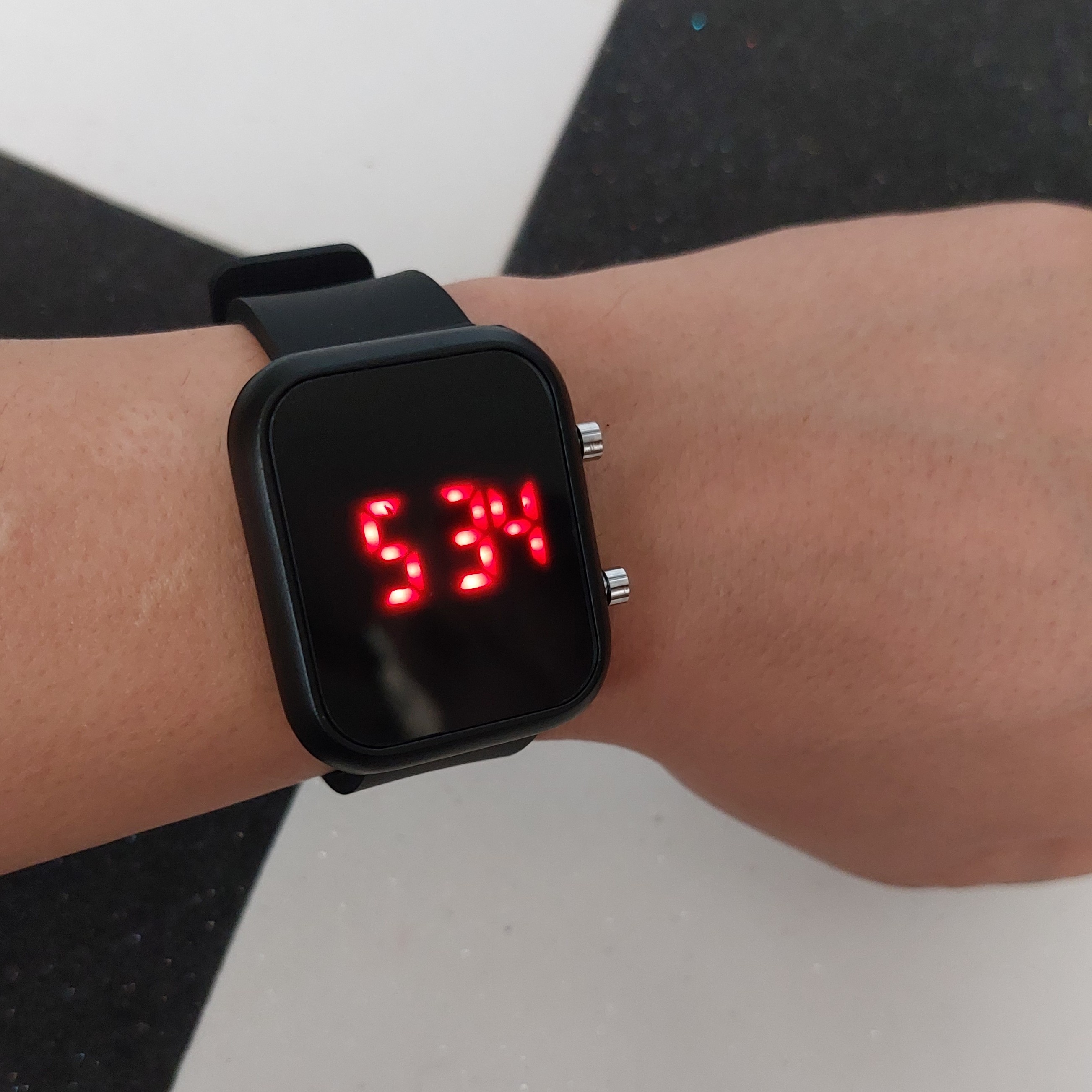 ساعت ال ای دی بند سیلیکونی دیجیتال اسپرت