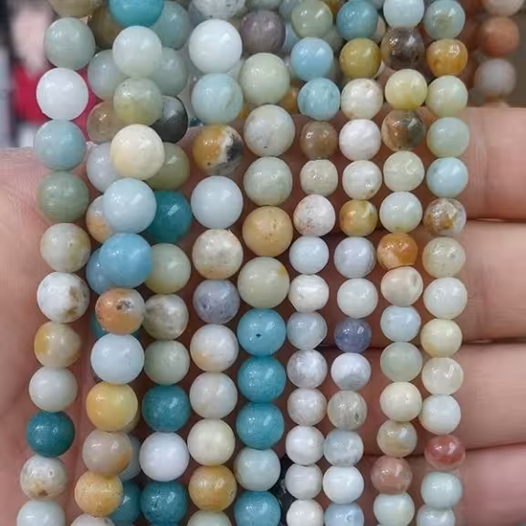 سنگ امازونیت مخصوص دستبند و گردنبند 1بند