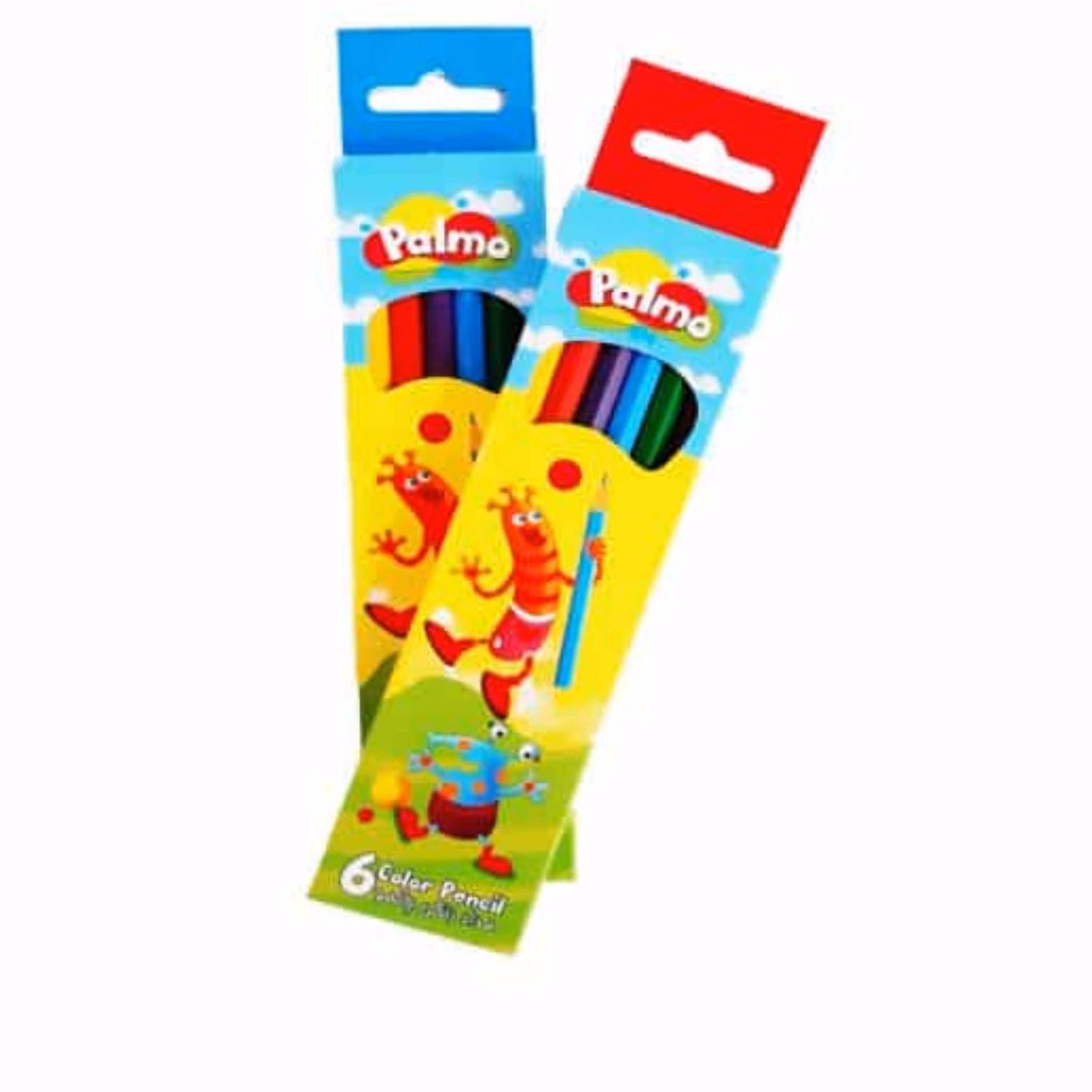 مداد رنگی 6 رنگ پالمو