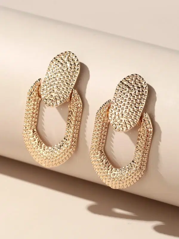 گوشواره طرح هندسی زنانه