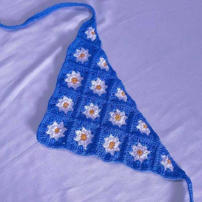 باندانا (روسری) دستبافت گالری آفتابگردون