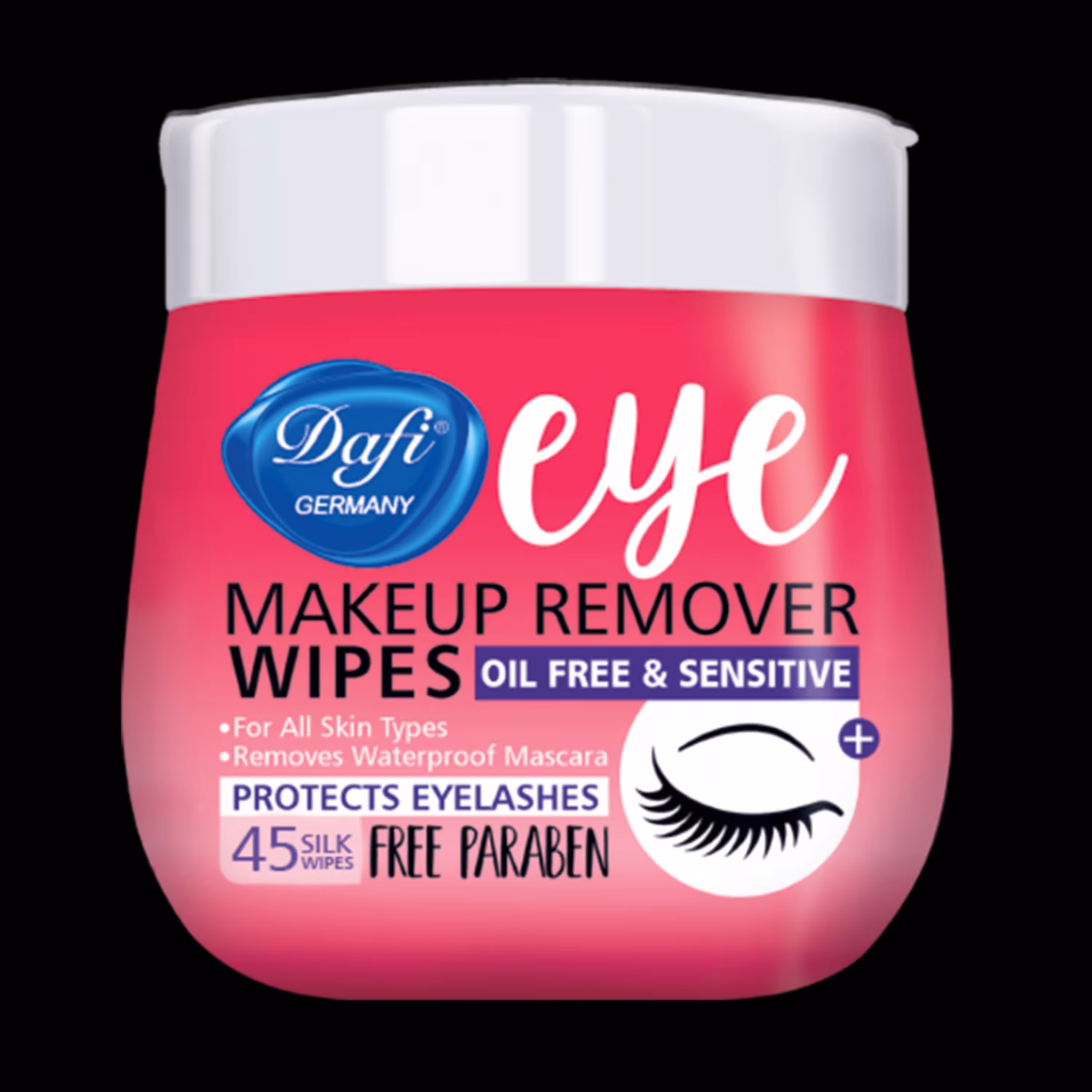 دستمال مرطوب دور چشم 45 برگی قوطی دافی