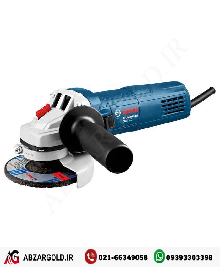 مینی فرز بوش 750 وات مدل GWS750-115