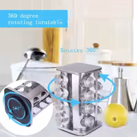 جا ادویه چرخشی 16 تایی 