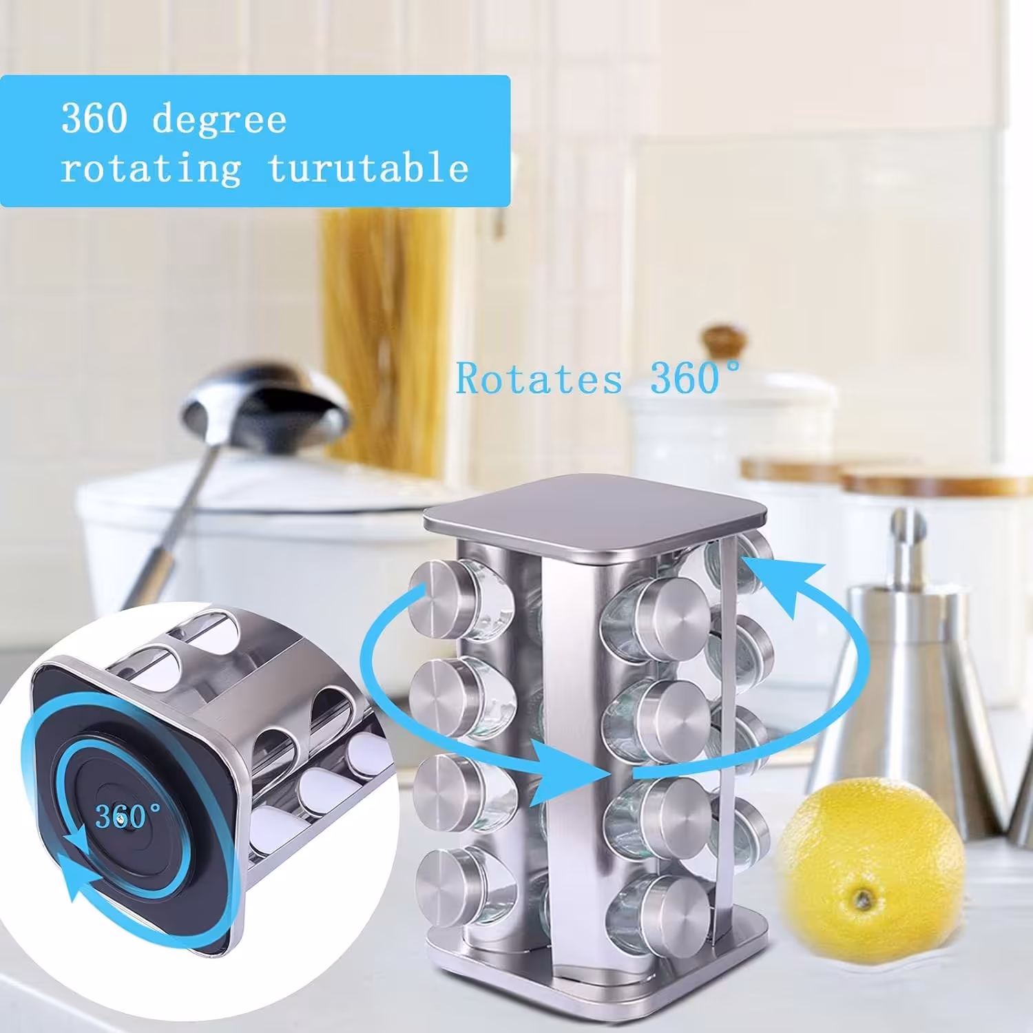 جا ادویه چرخشی 16 تایی 