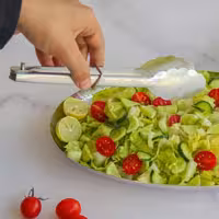 انبرمسی سالاد و مرغ رنگ ثابت