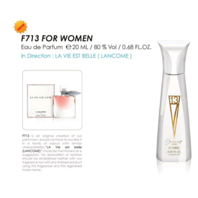 عطر مینی اف 713 زنانه ژک ساف
