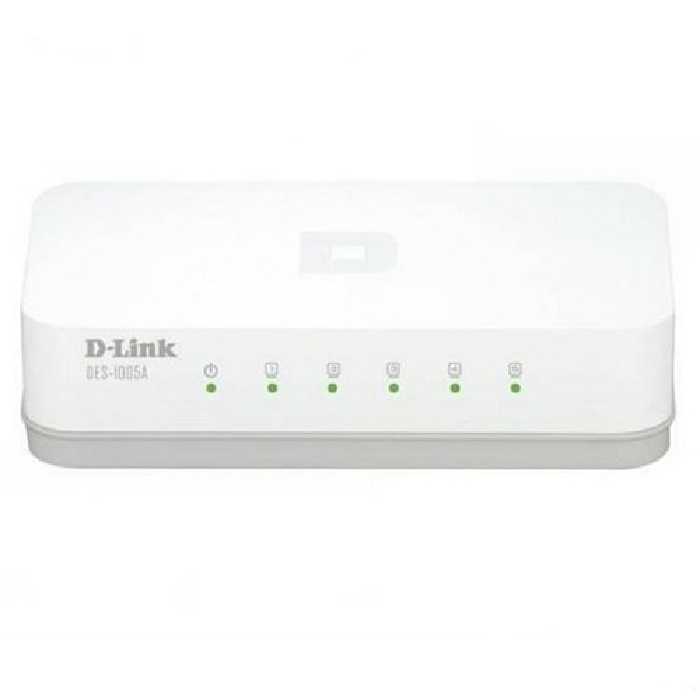 سوییچ 5 پورت 10/100 دی-لینک مدل DES-1005A