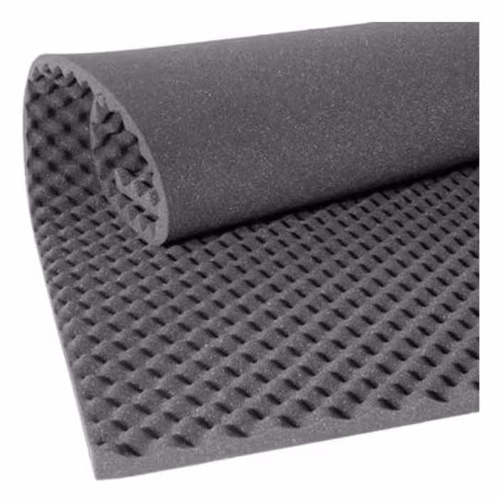 عایق  شانه تخم مرغی ضخامت 25 میلیمتر برند کیفلکس رول کامل 6 متر مربع