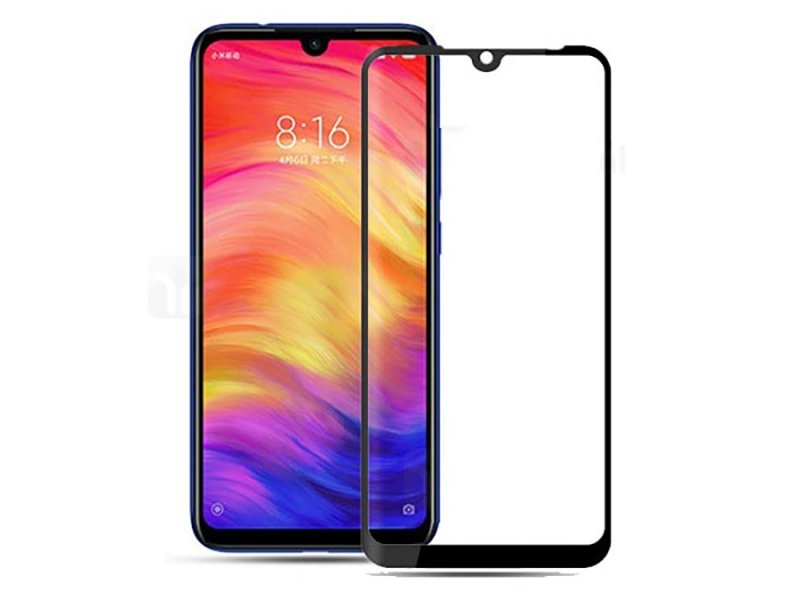 محافظ صفحه نمایش شیشه ای تمام چسب شیائومی Full Glass TT Screen Protector Xiaomi Redmi Note 7