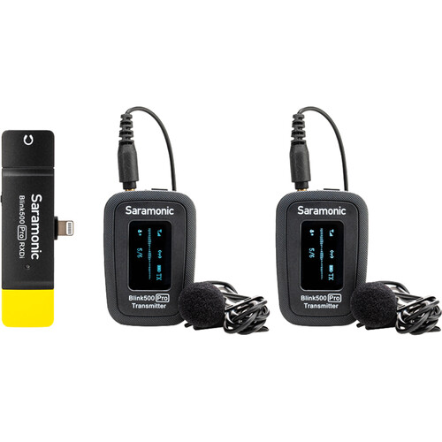 میکروفون بی سیم سارامونیک سازگار با اپل Saramonic Blink 500 Pro B4