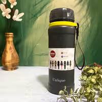 فلاسک استیل مدل یونیک گنجایش 650 میلی لیتر رنگ طوسی کد1