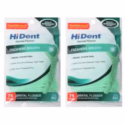 نخ دندان های دنت کد 902 2 بسته 75 عددی