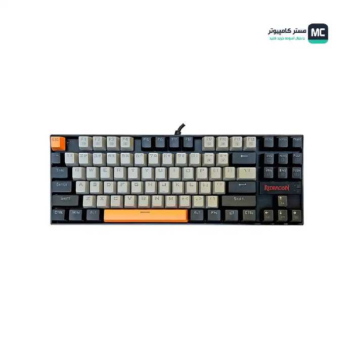 قیمت و خرید کیبورد گیمینگ ردراگون KUMARA K552-OG-GY-BK RGB