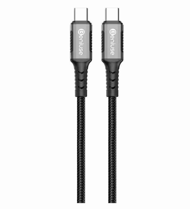 کابل شارژ USB-C به USB-C بنیوس مدل BE-CA04 طول 1متر