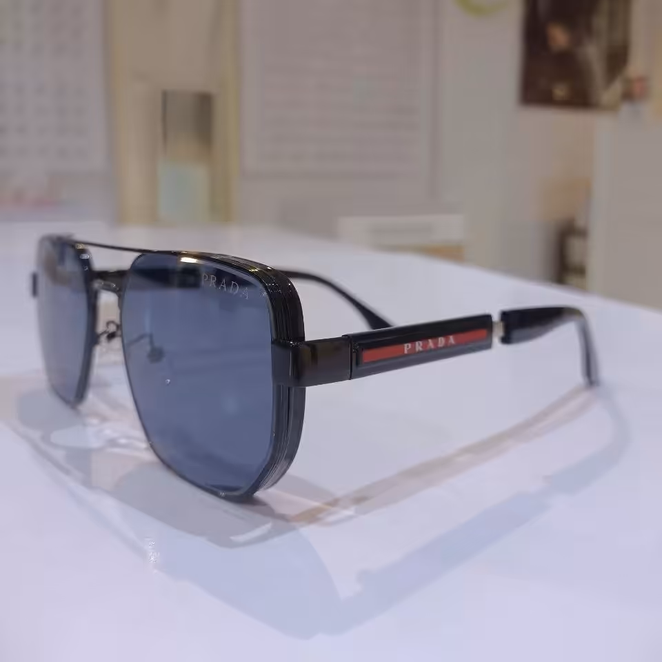 عینک افتابی فلزی دور کامل اسپرت عدسی استاندارد یووی 400