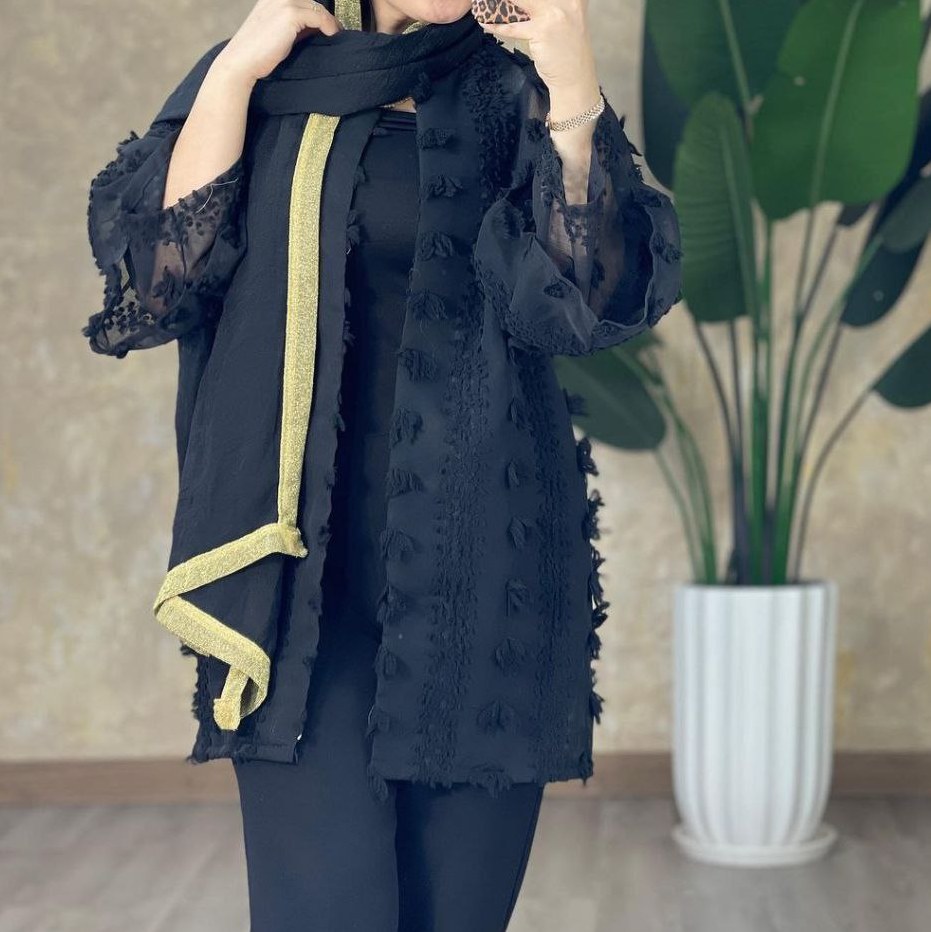 مانتو رویه یاخما برجسته