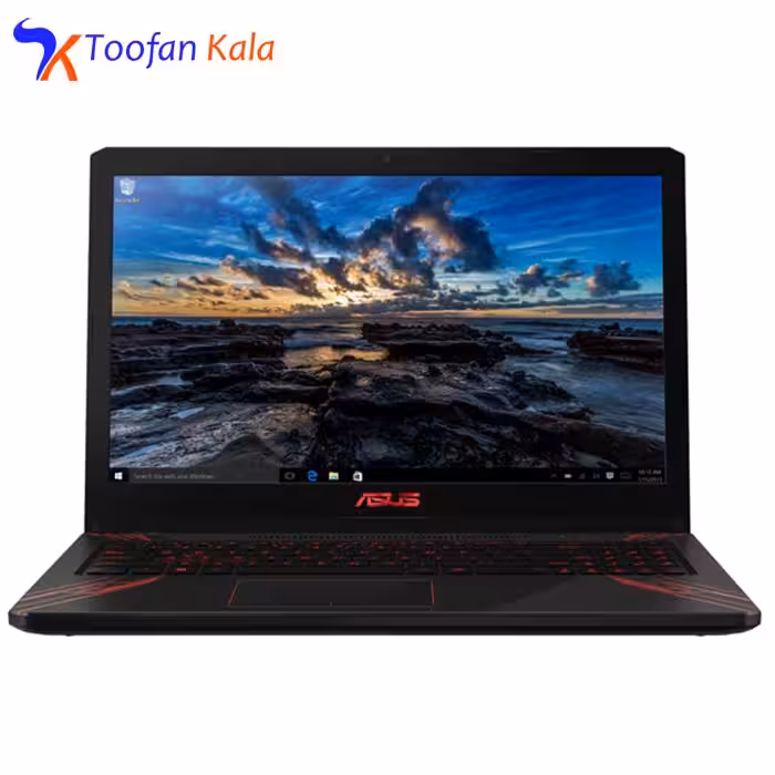 لپ تاپ ایسوس مدل FX570UD 15" Core i7 8550U 8GB 1TB 128SSD 4GB GTX1050