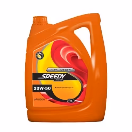 روغن موتور اسپیدی سوپر گلدن 20w50SGحجم 4لیتر

(طرح قیمت عادلانه)