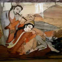 تابلومعرق کاری تمام چوب