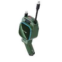 خرید و قیمت شارژر فندکی جمع‌شونده 96 واتی Green Lion - کی ام کالا
