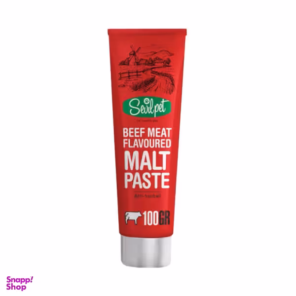 خمیر مالت گربه سویل پت مدل Beef وزن 100 گرم
