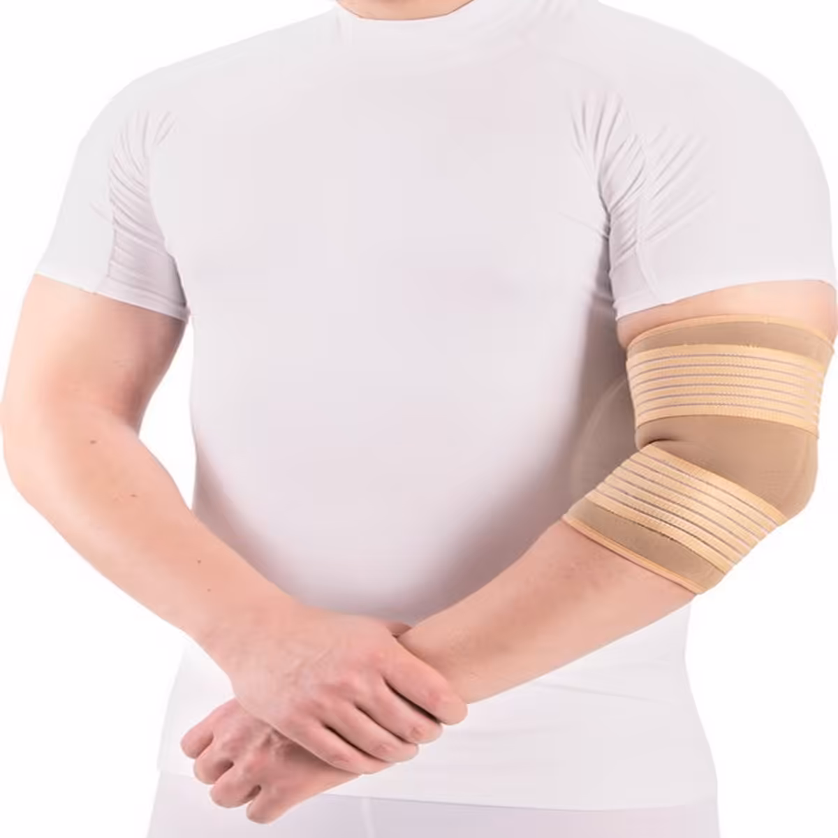 آرنج بند طبی نئوپرنی با کش طبی پاک تن