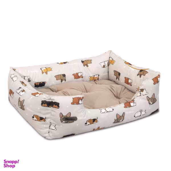 جای خواب سگ و گربه نیناپت مدل U-Vip سفید سایز 1